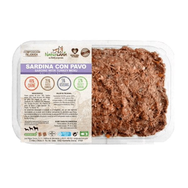 Menù Sardina e Tacchino